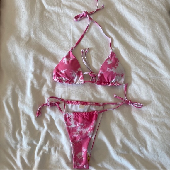 aurelle Other - NWT Pink Tie Dye Bikini